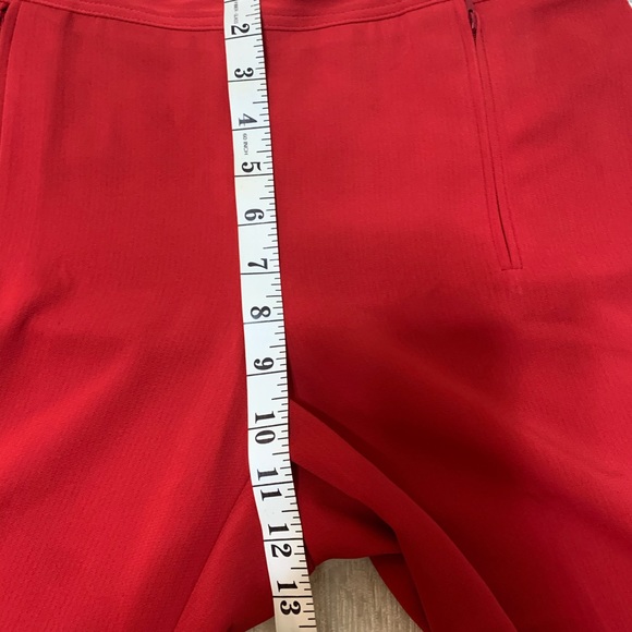 HARVE BERNARD Red full leg pants - Picture 6 of 6
